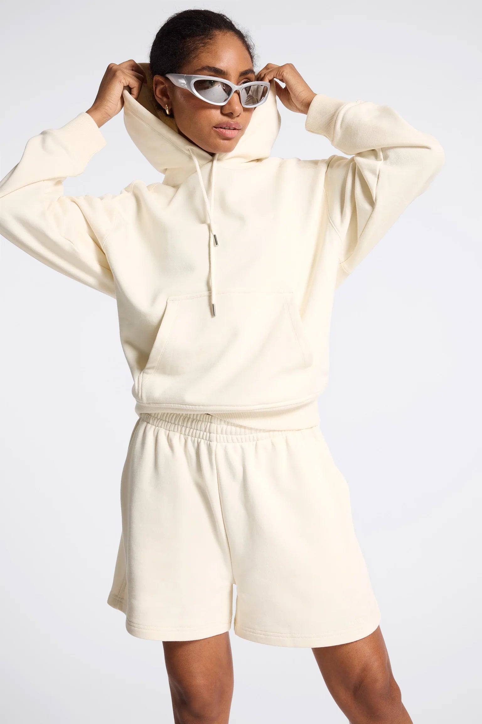 Bandier Classic Logo Terry Sweat Short