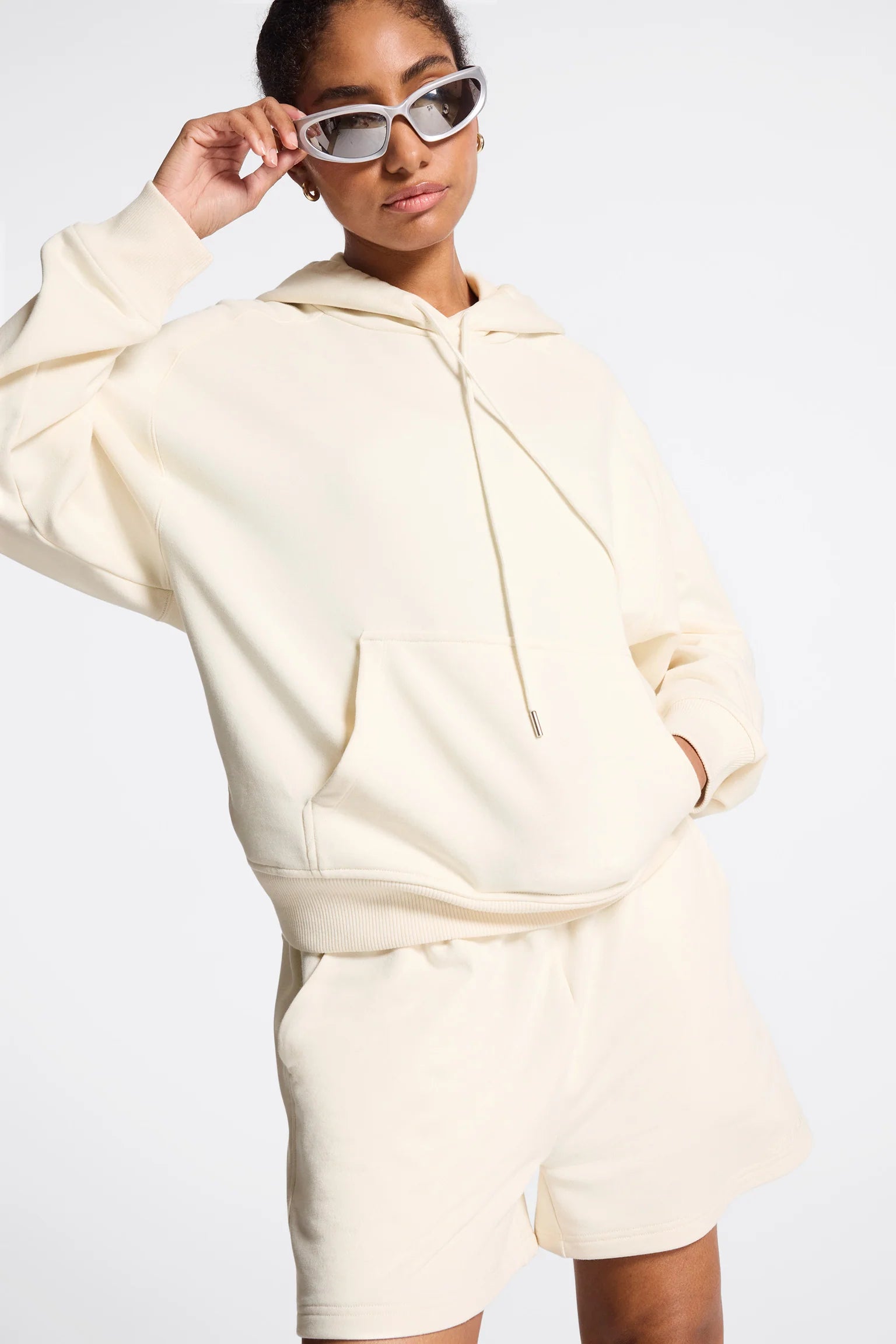 Bandier Classic Logo Terry Sweat Short