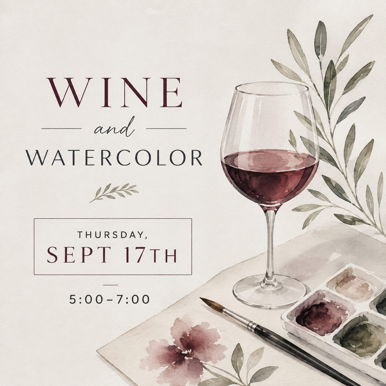 9.17 Wine and Watercolor (Copy)