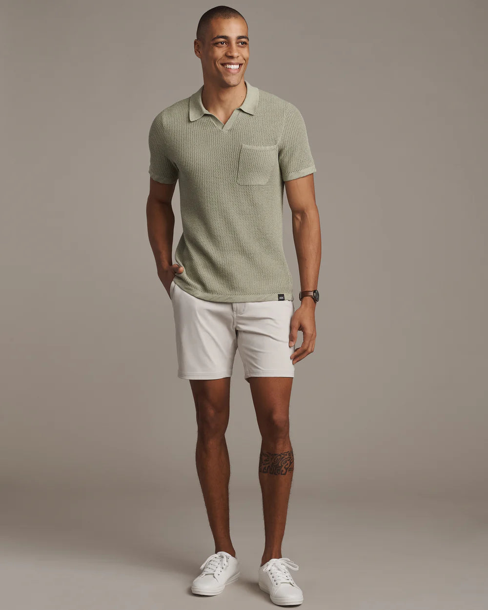 Rhone Coastal Johnny Collar Polo