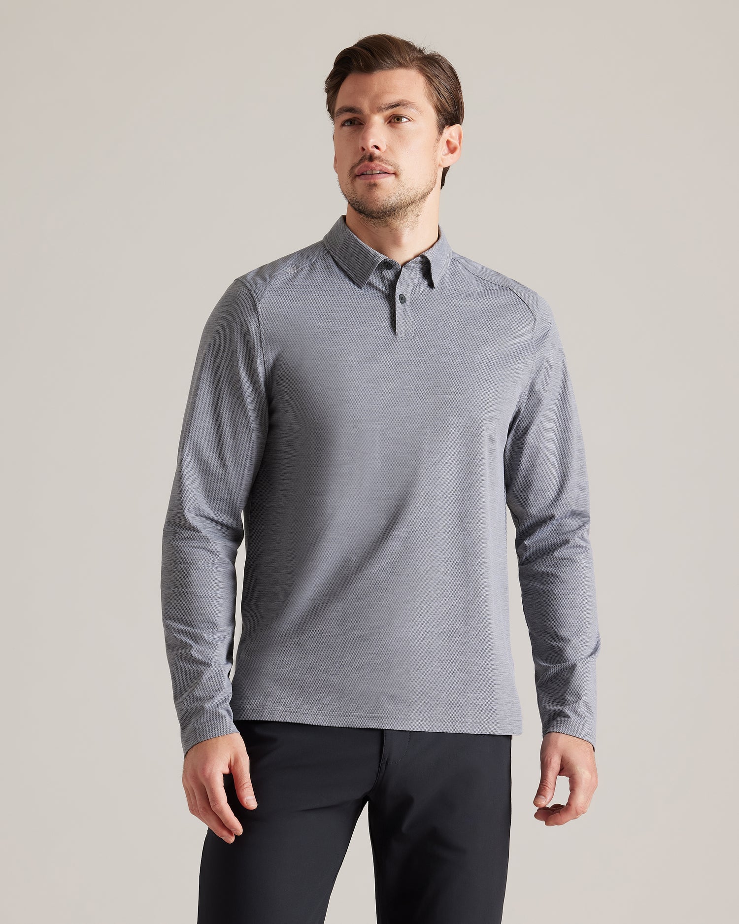 Rhone Commuter Long Sleeve Polo