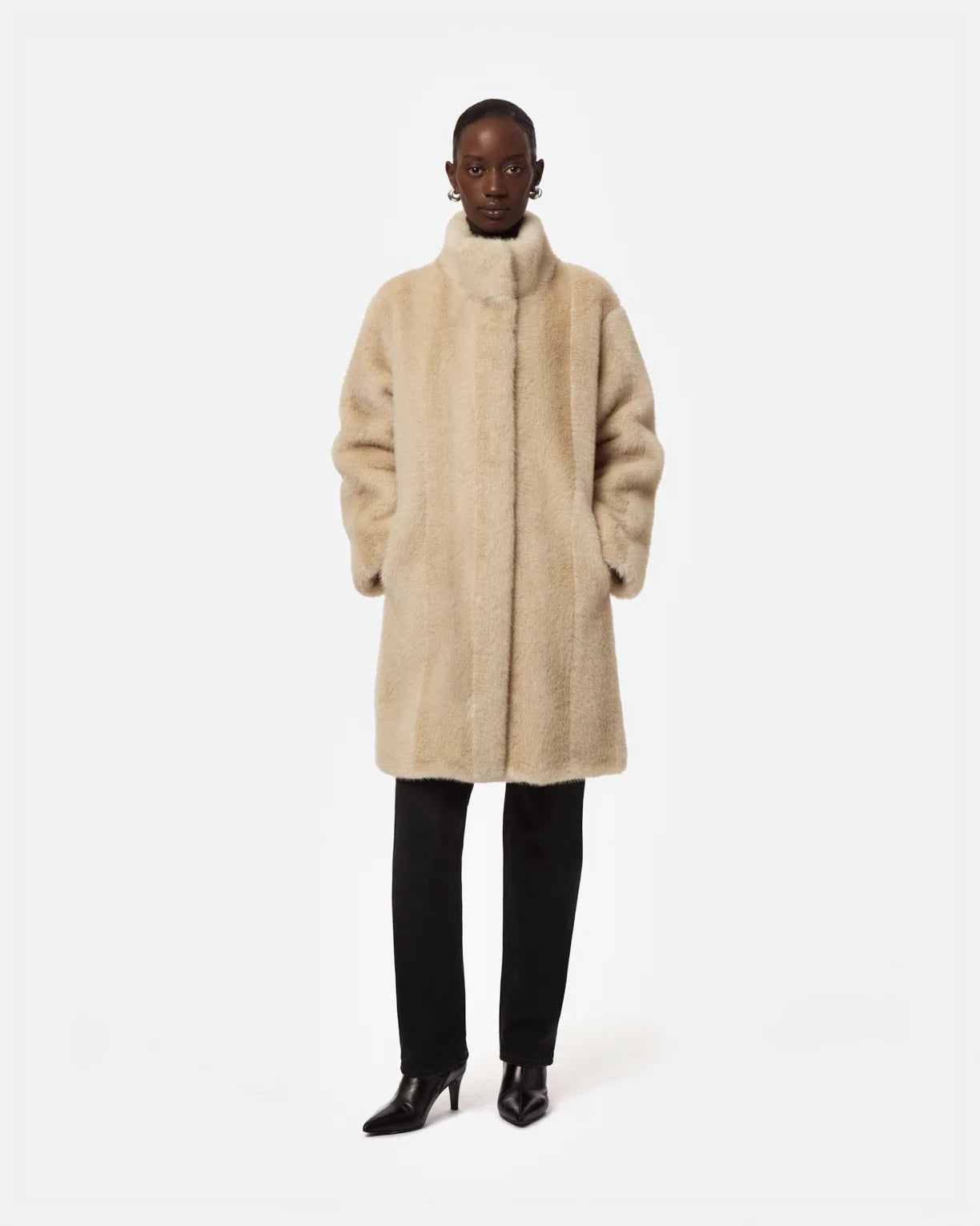 Apparis Blair Shaved Mink Coat