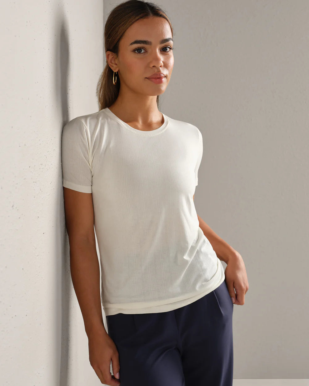 Rhone Featherweight Rib Tee