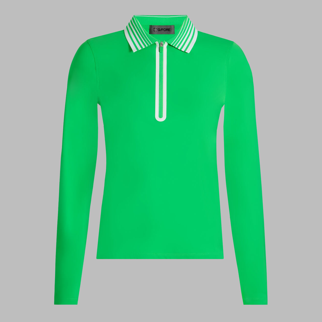 G/Fore Silky Tech Quarter Zip Polo