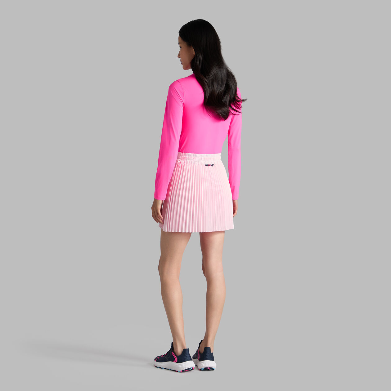 G/Fore Silky Tech Quarter Zip Polo