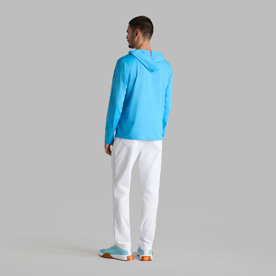 G/Fore Mèlange Ice Nylon Hoodie