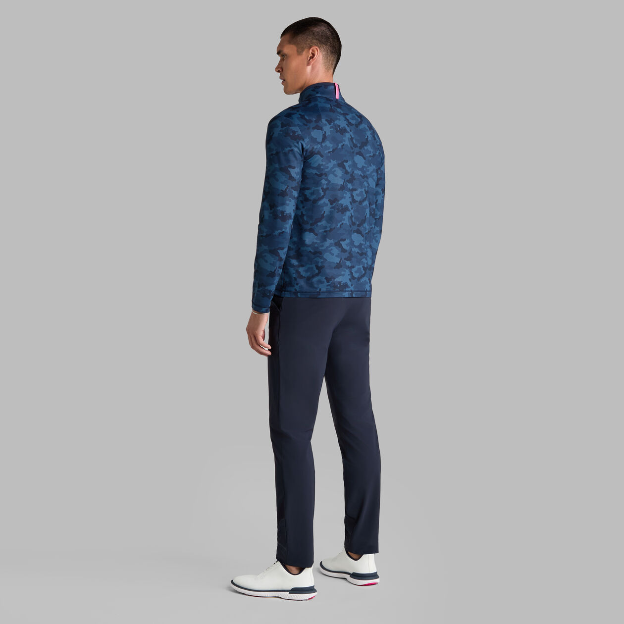 G/Fore Brushed Back Tech Terry 1/4 Zip Pullover