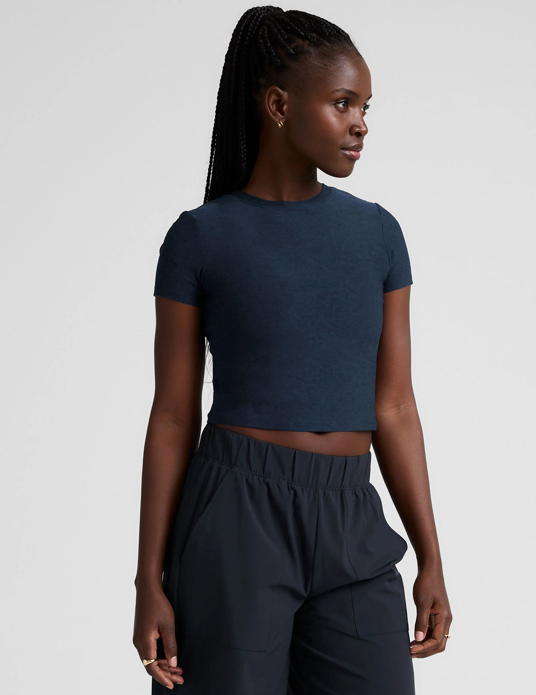 Beyond Yoga Featherweight Cropped Tee