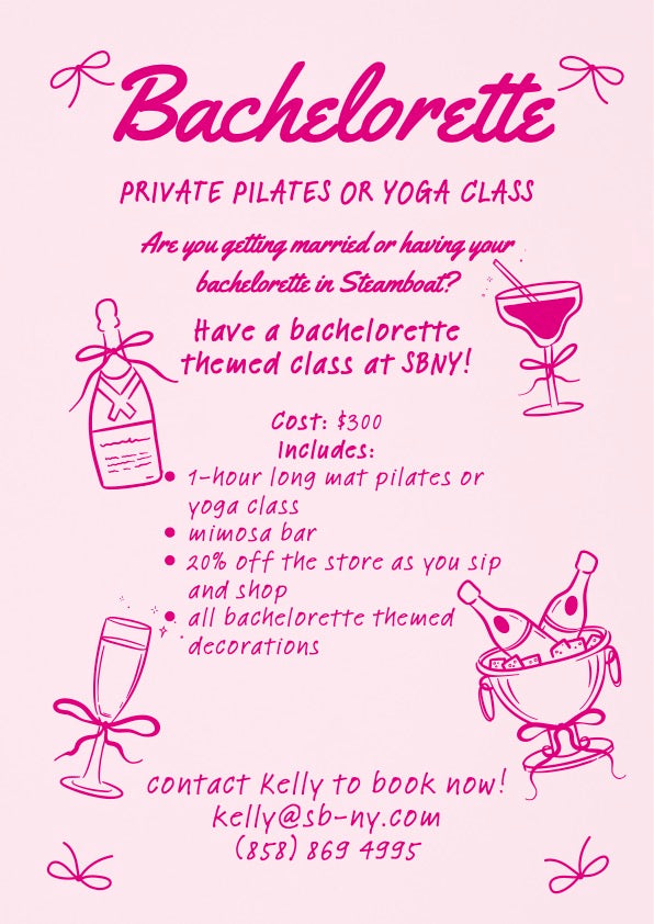 Bachelorette Private Pilates Experience