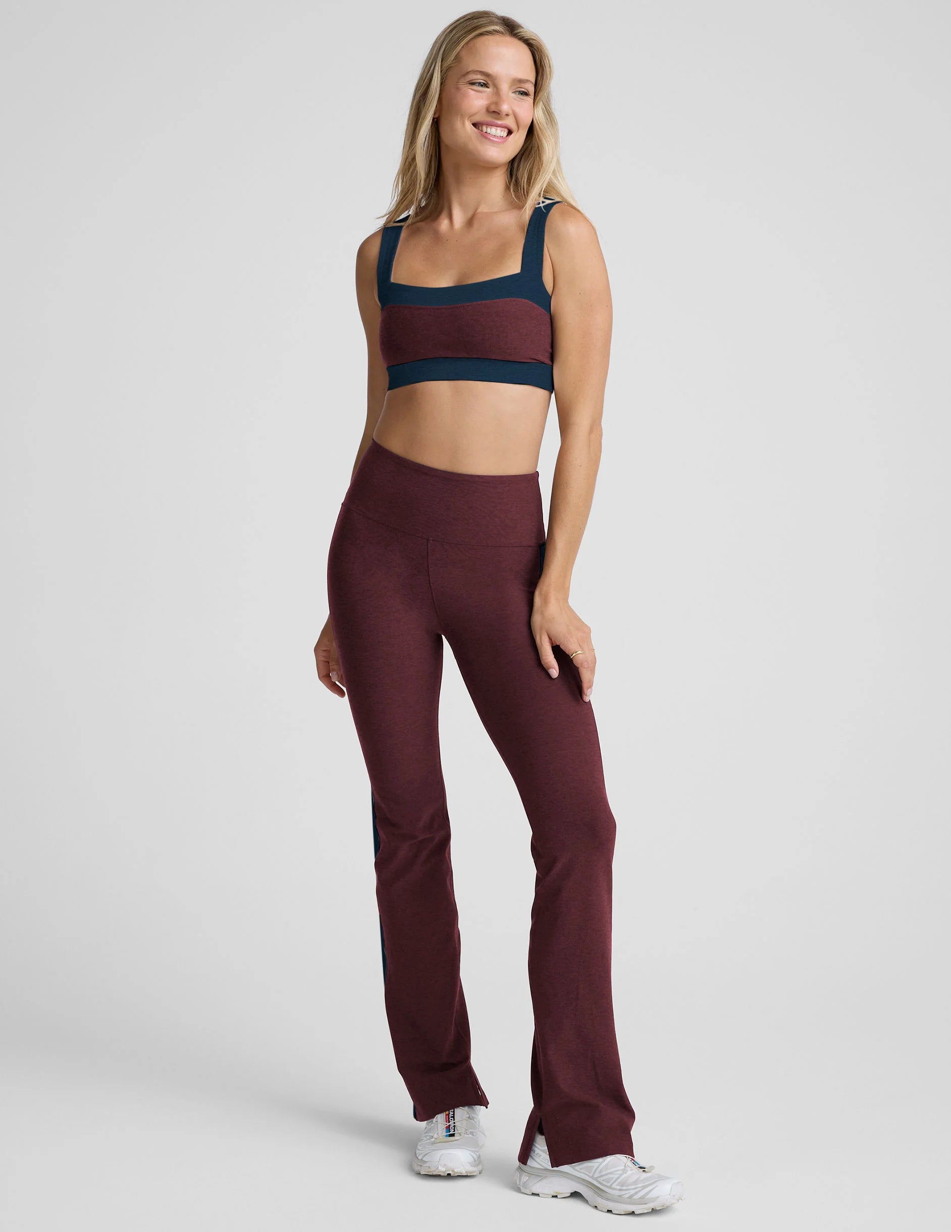 Beyond Yoga Spacedye Gemini Colorblock Side Slit Pant