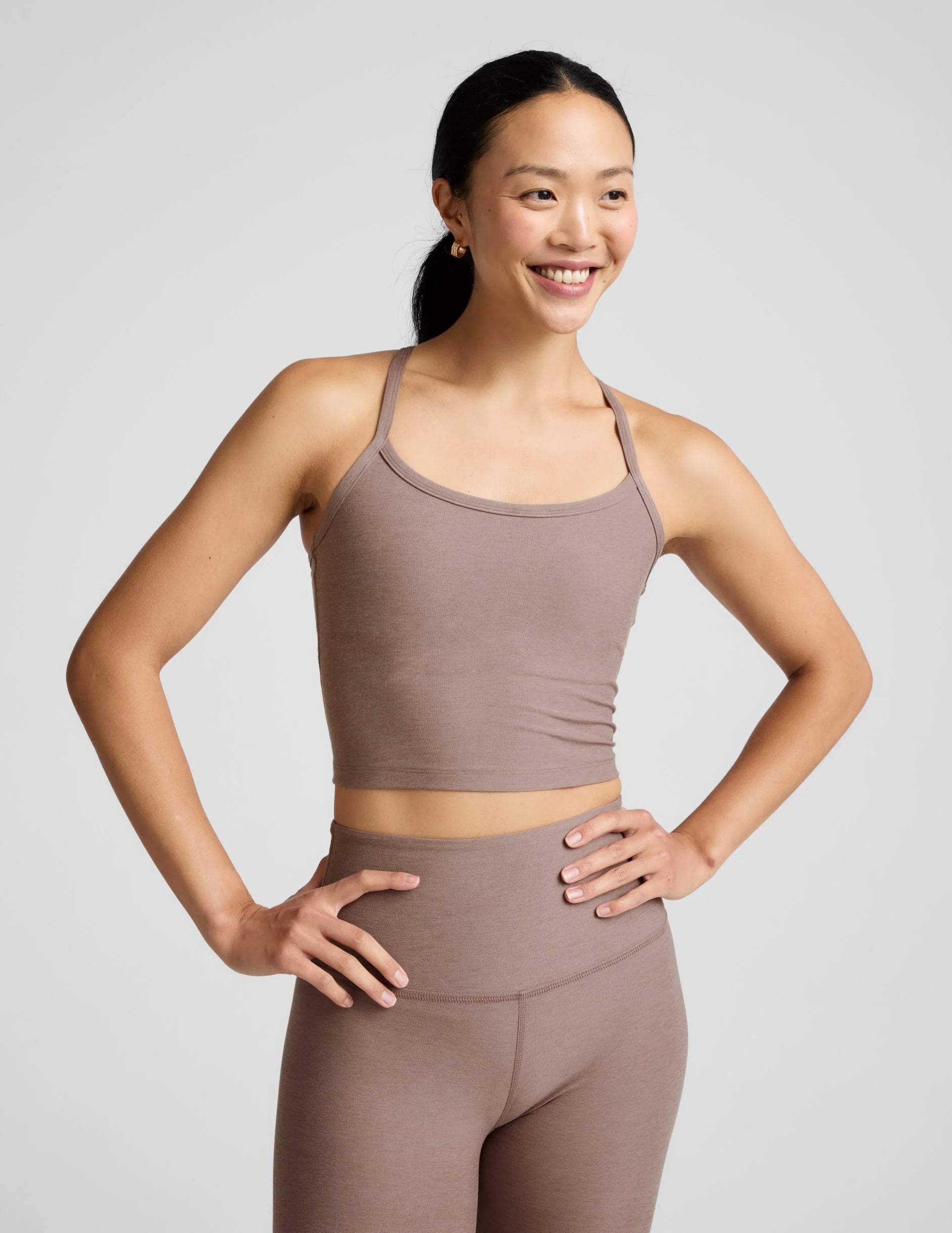 Beyond Yoga Spacedye Slim Racerback Cropped Tank
