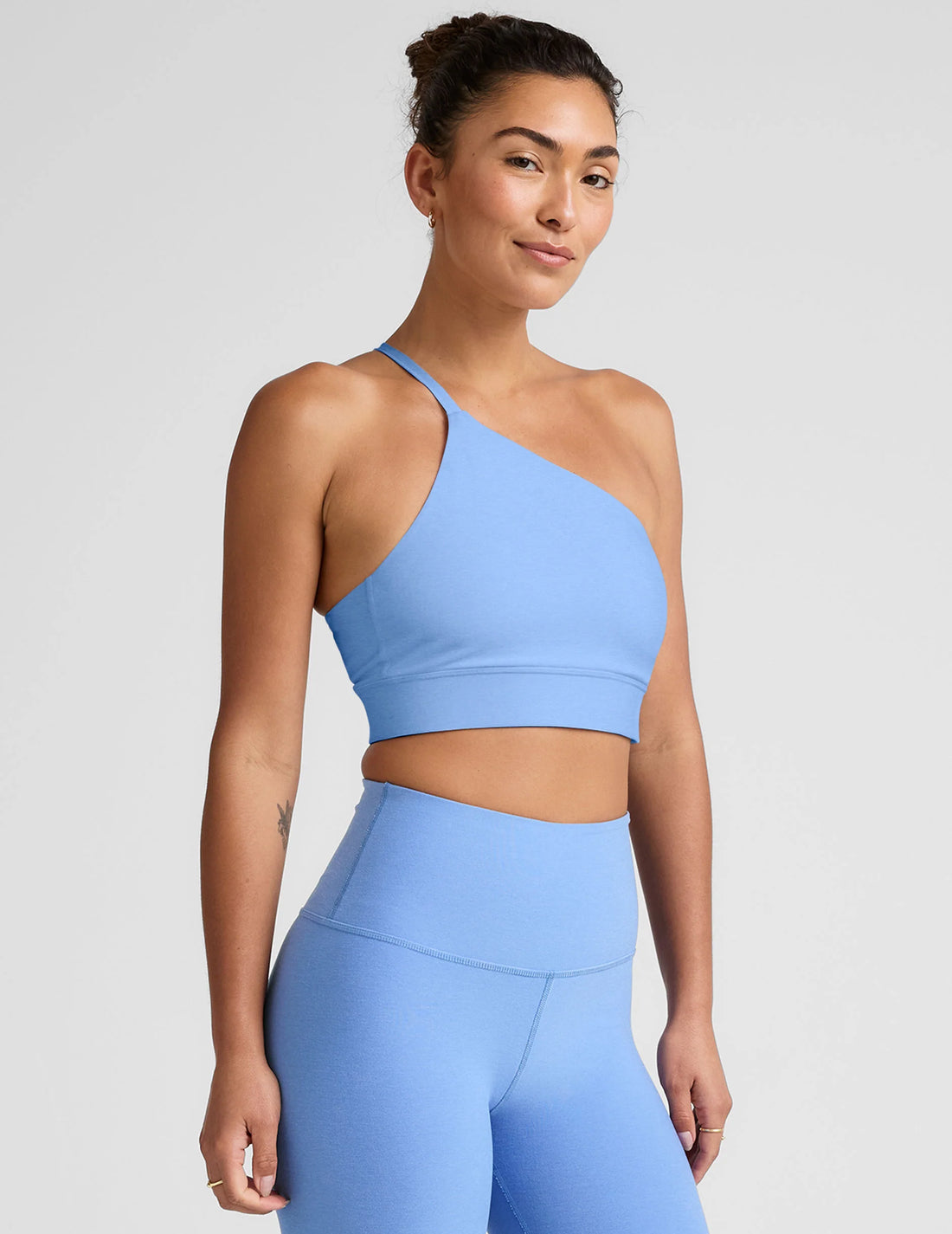 Beyond Yoga Spacedye One Shoulder Long Line Bra
