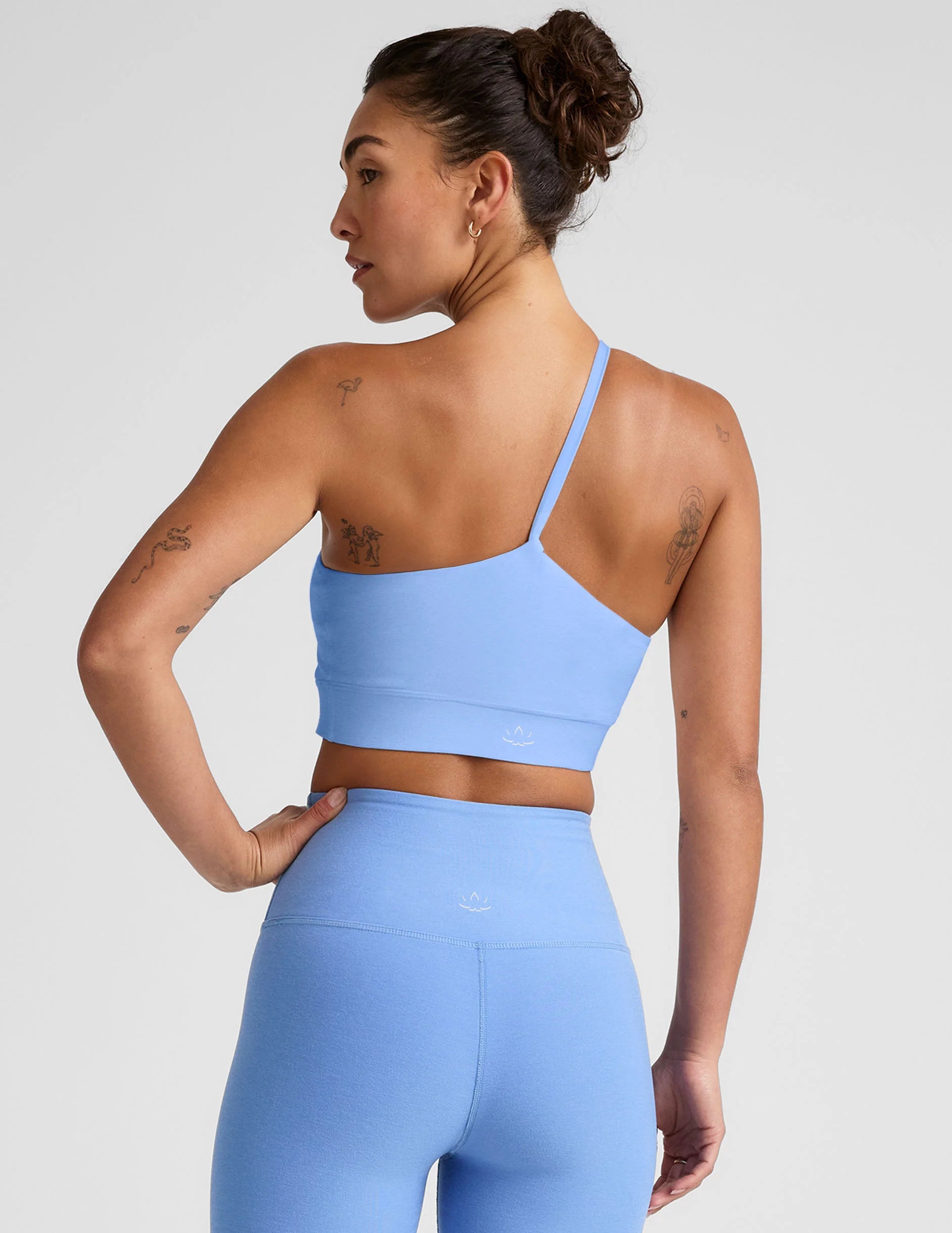 Beyond Yoga Spacedye One Shoulder Long Line Bra