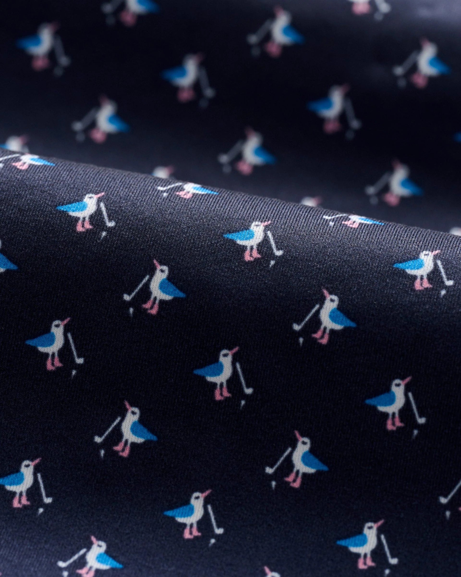 Johnnie-O Performance Featherweight Polo - For the Birdies Print
