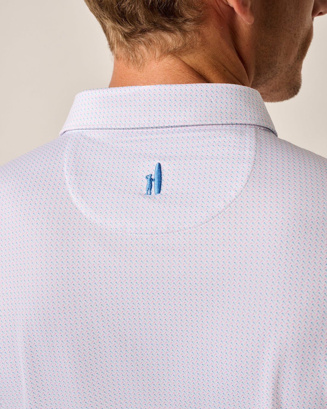 Johnnie-O Performance Jersey Polo - Tee Time Print