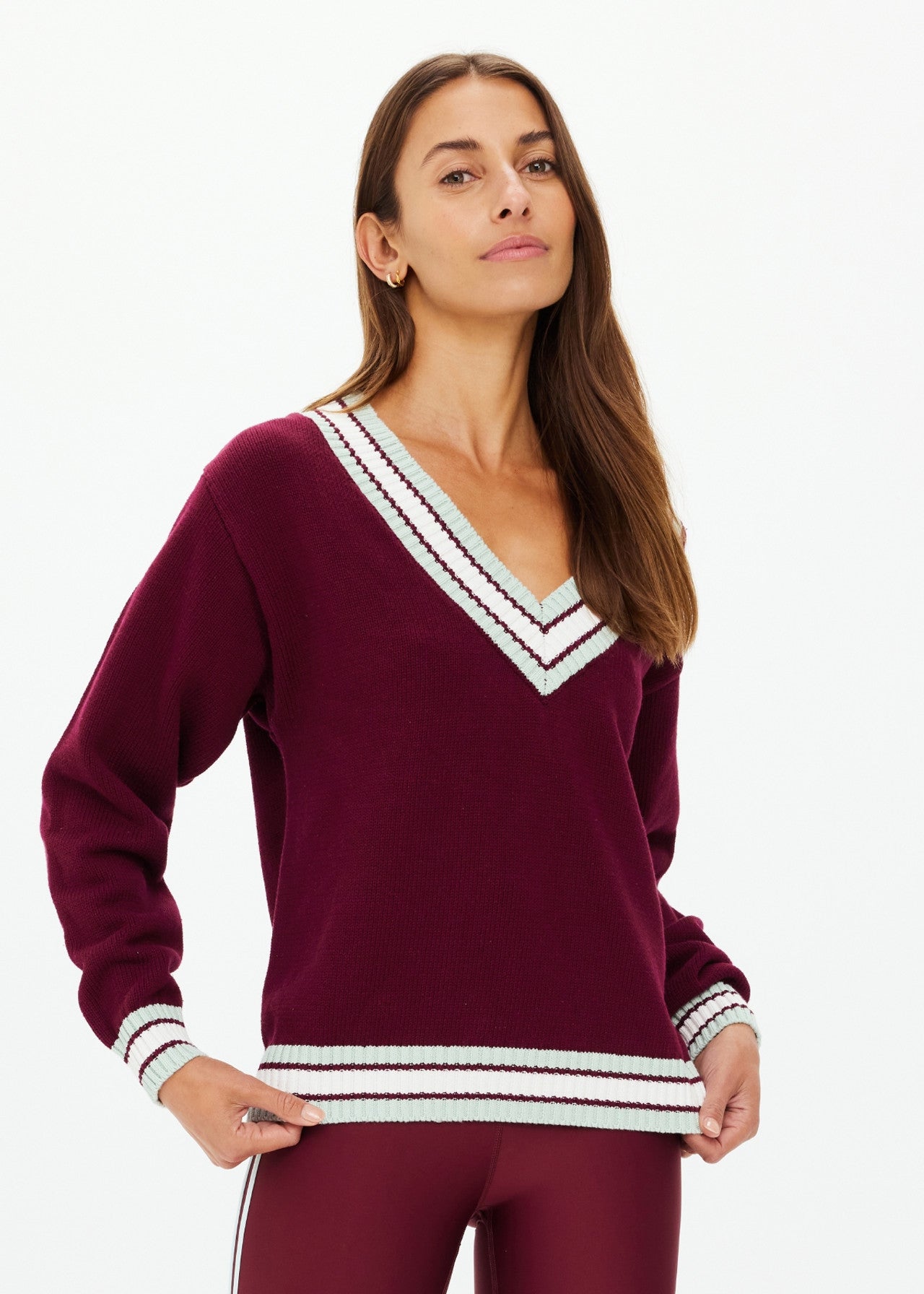 The Upside Josette V-Neck Sweater
