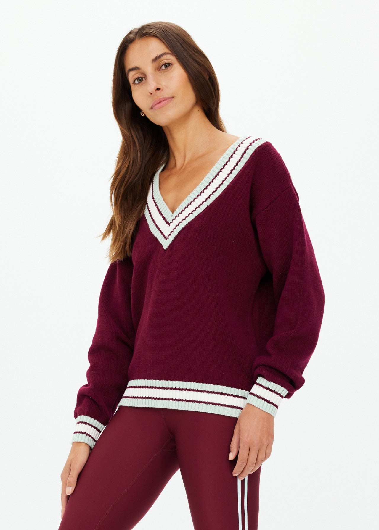 The Upside Josette V-Neck Sweater