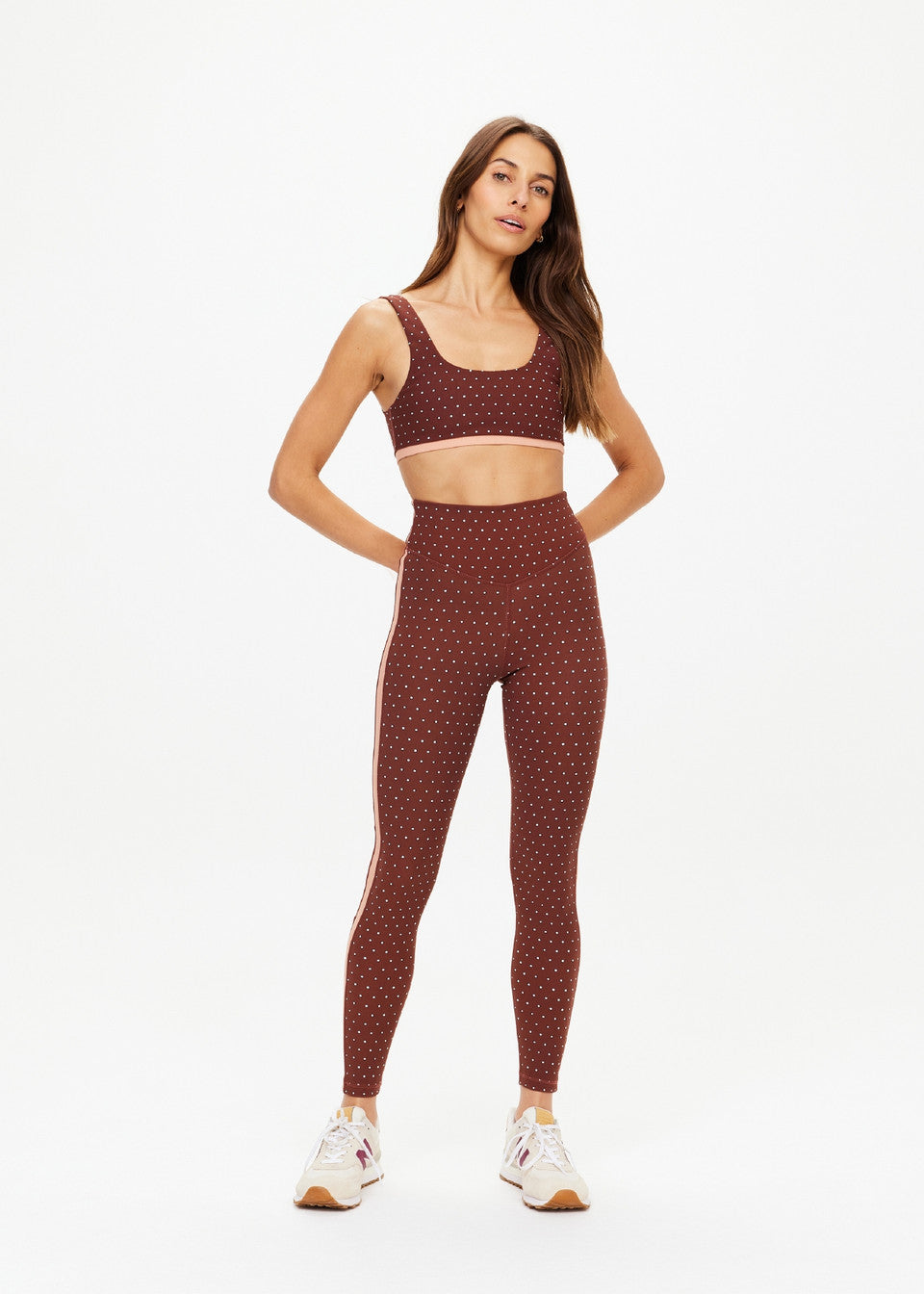 The Upside Maho 25in High Rise Midi Pant