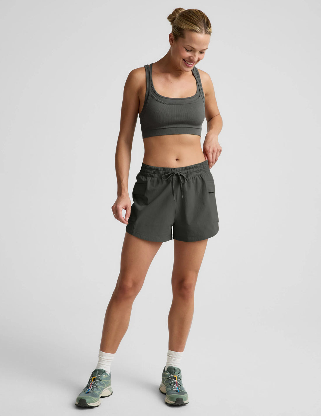 Beyond Yoga Seamless Moves Layered Bra