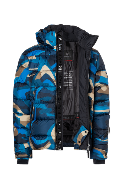 Bogner Luka Camo Jacket [FIRE+ICE] - Front Open