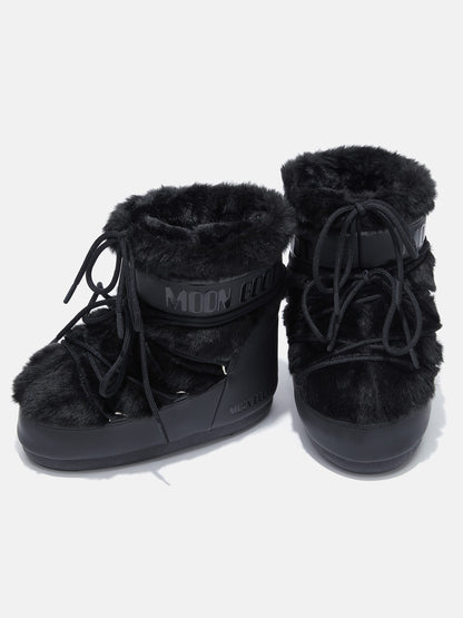 Moon Boot Icon Low Faux Fur