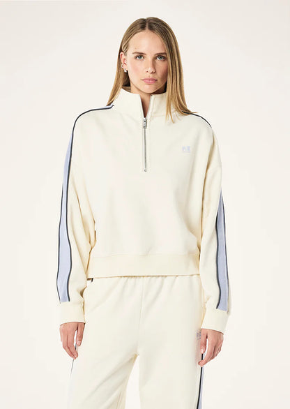 PE Nation Align Zip Neck Sweat