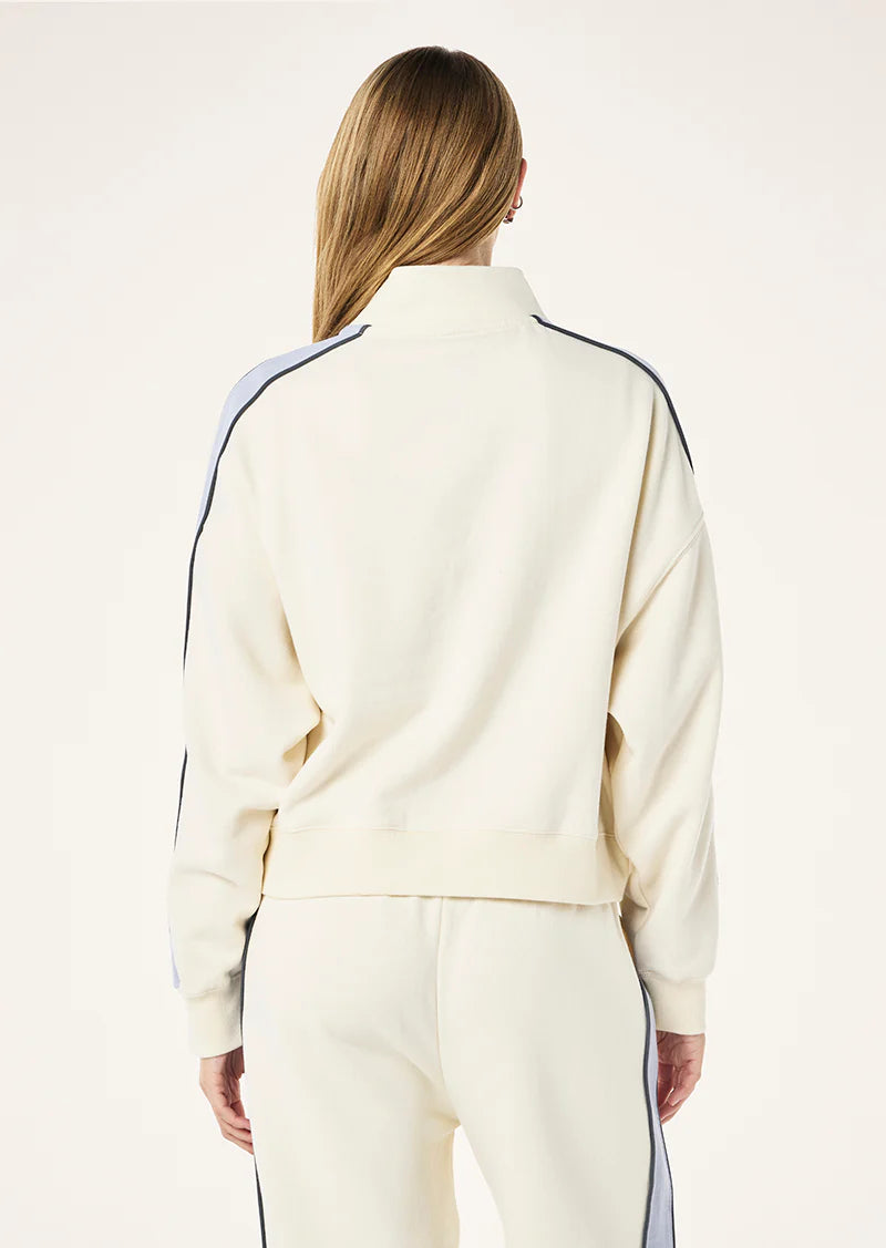 PE Nation Align Zip Neck Sweat