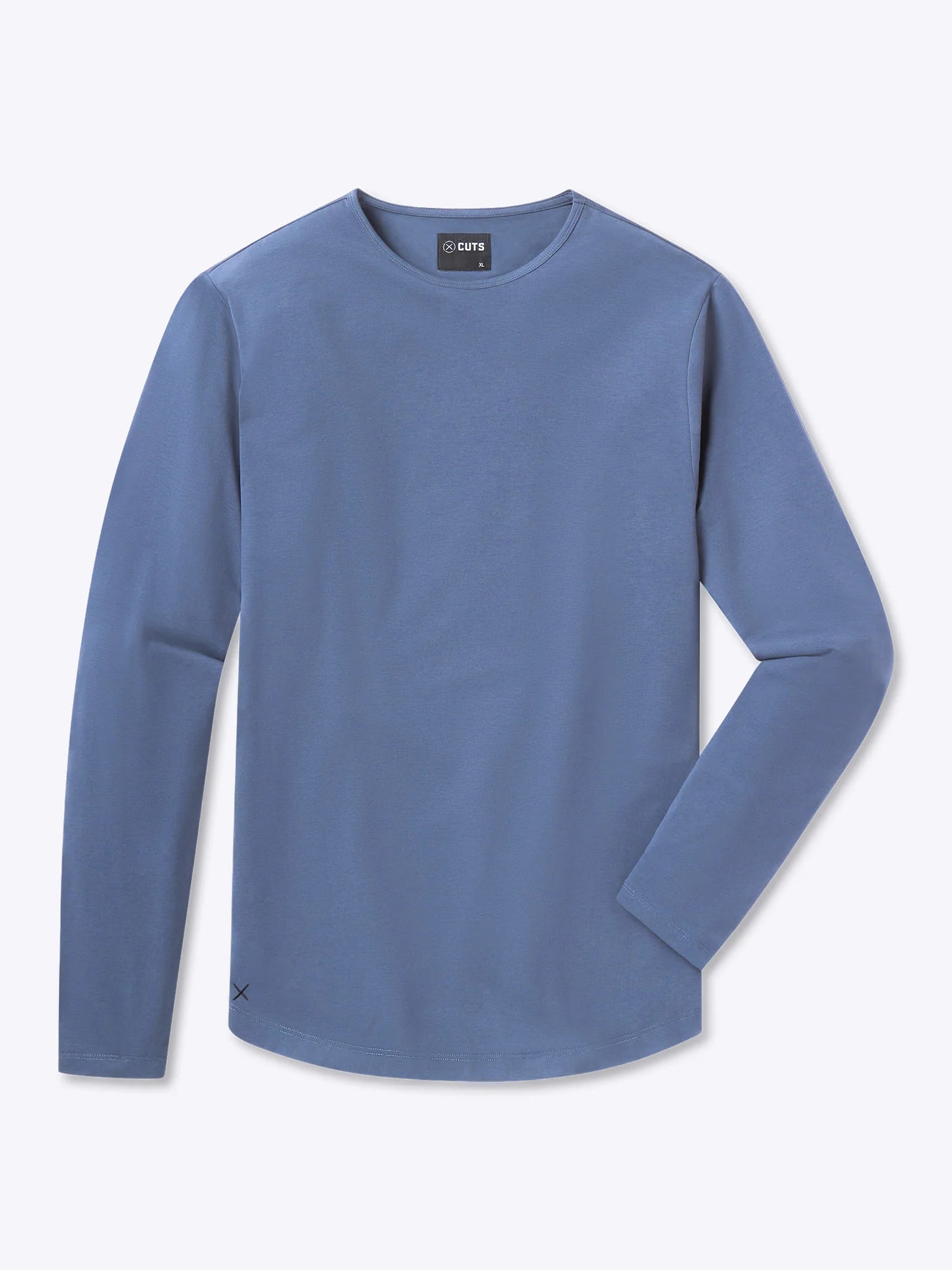 Cuts AO Long Sleeve Curve-Hem Tee