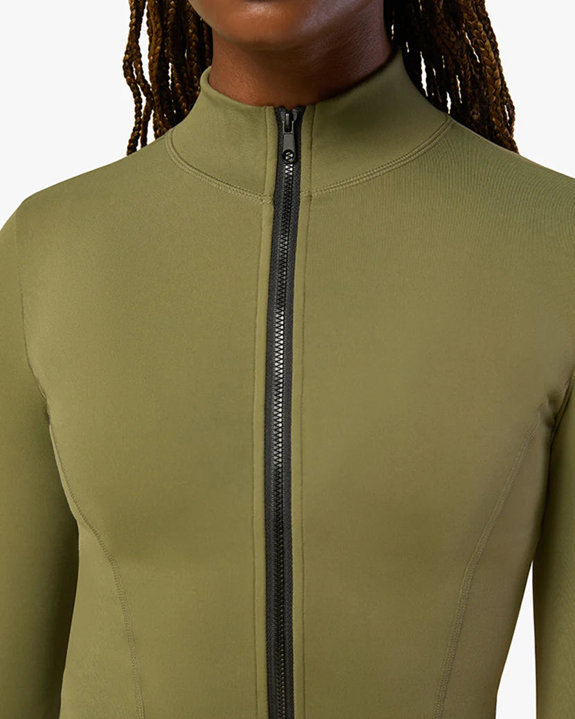 WeWoreWhat Cropped Active Zip-up