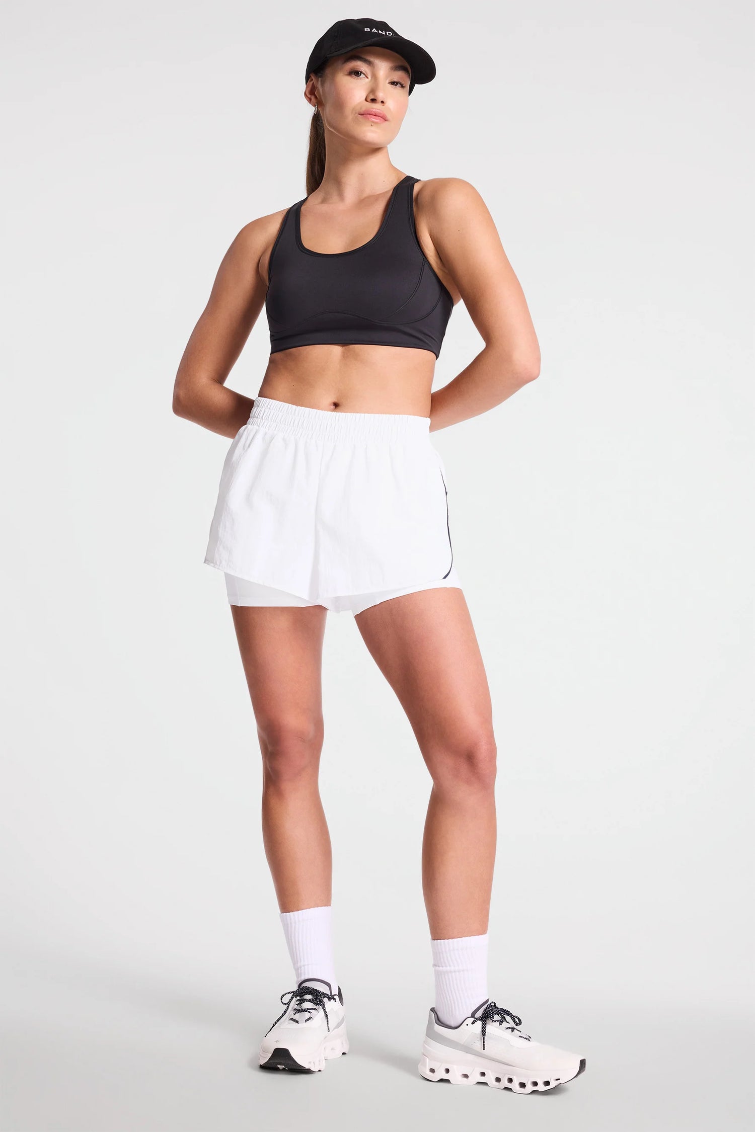 Bandier Contrast Run Short