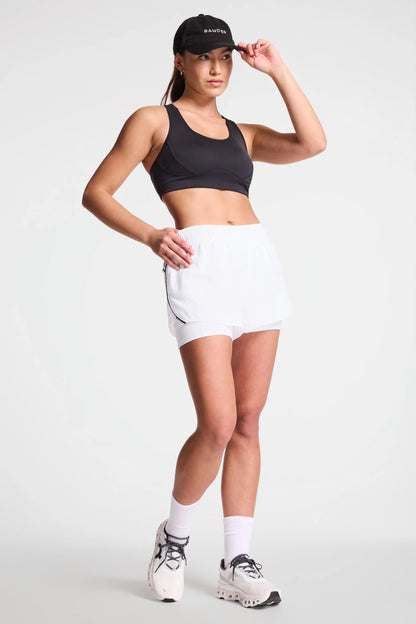 Bandier Contrast Run Short