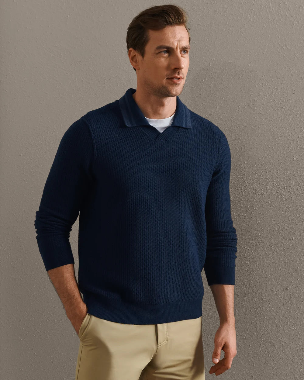 Rhone Back Nine Knit Polo
