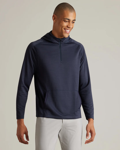 Rhone Clubhouse Golf 1/4 Zip Hoodie