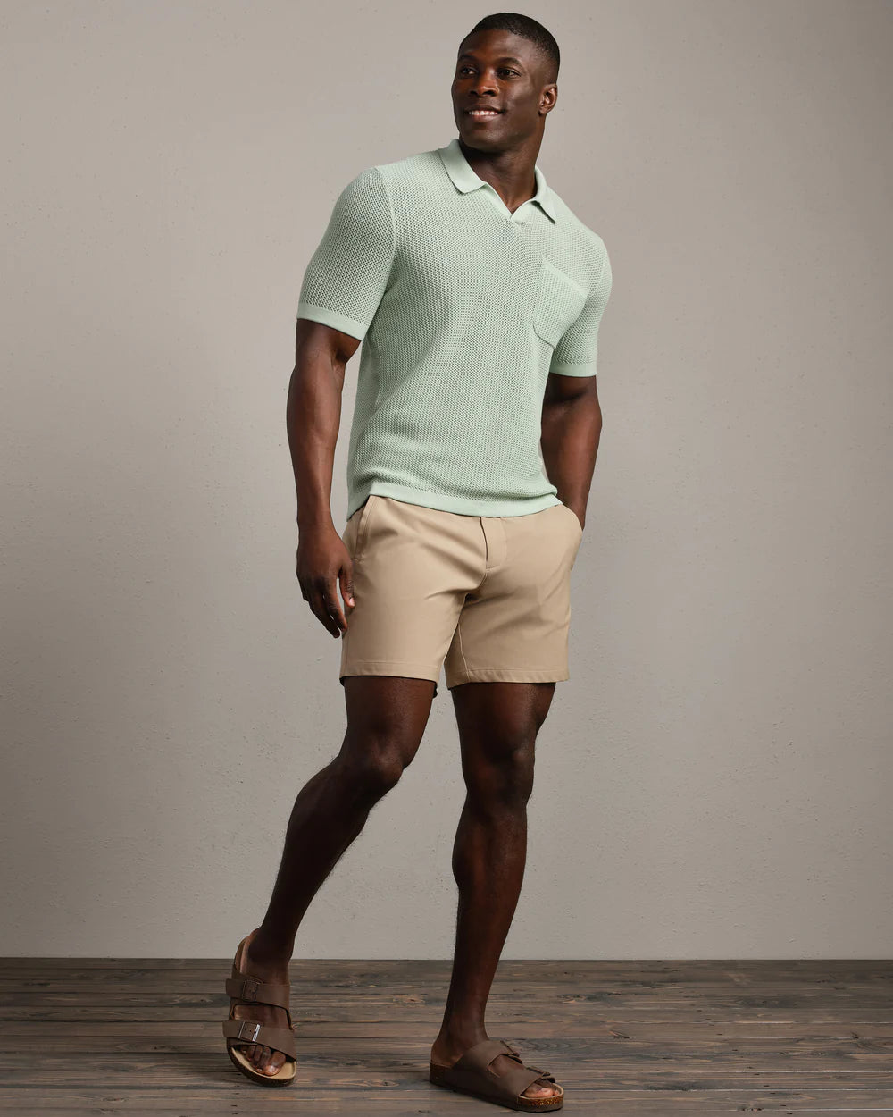 Rhone Coastal Johnny Collar Polo