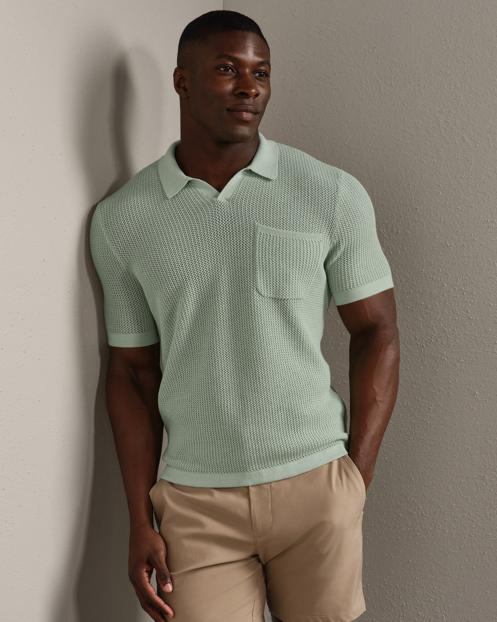 Rhone Coastal Johnny Collar Polo