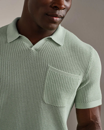 Rhone Coastal Johnny Collar Polo