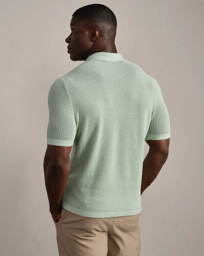 Rhone Coastal Johnny Collar Polo