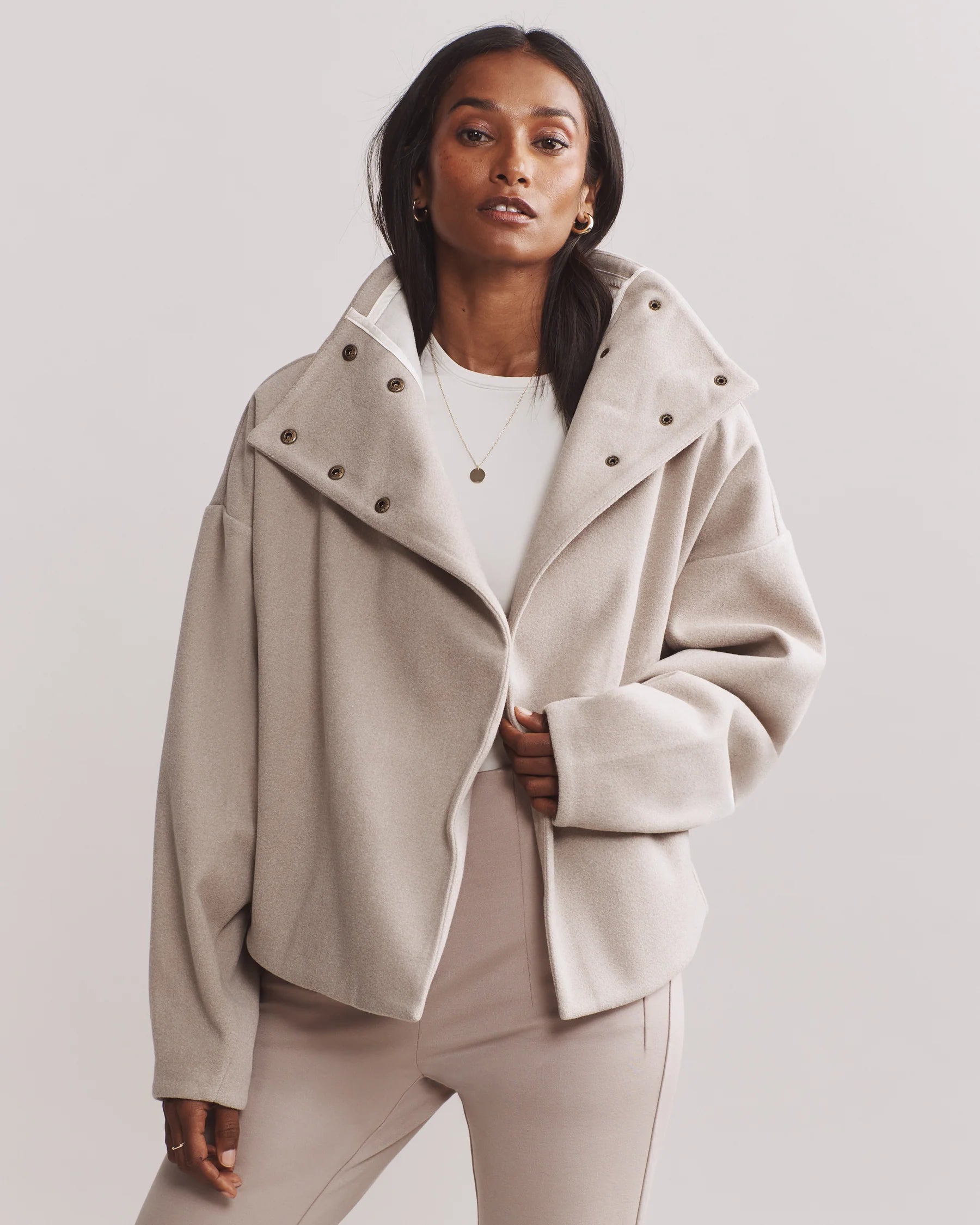 Rhone Cocoon Crop Jacket