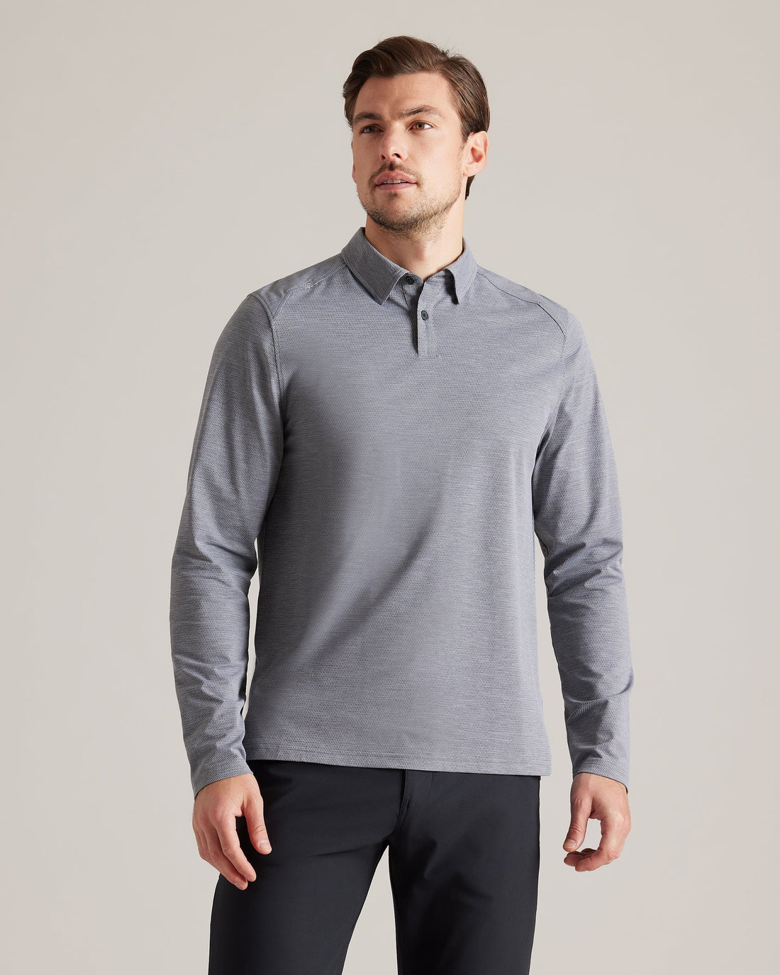 Rhone Commuter Long Sleeve Polo