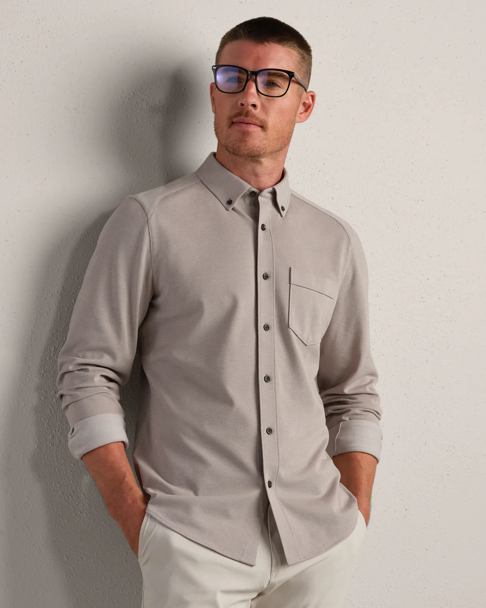 Rhone Effortless Oxford Button Down