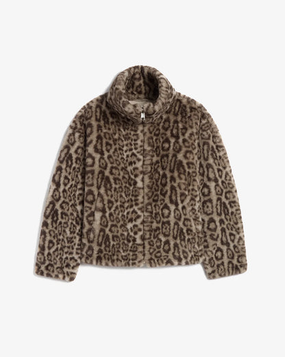 Apparis Brooks Leopard Coat