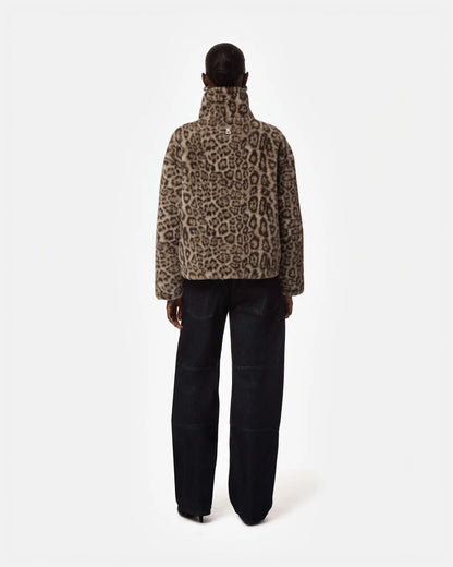 Apparis Brooks Leopard Coat