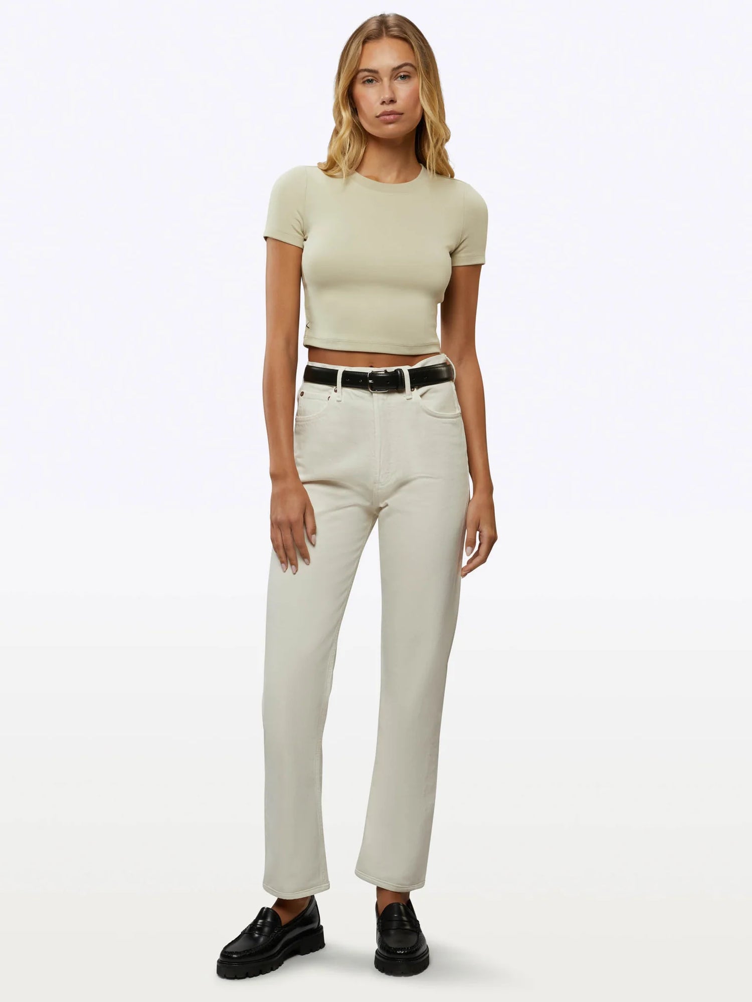 Cuts Tomboy Cropped Tee