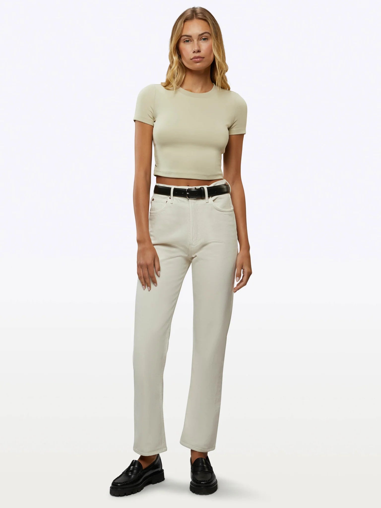 Cuts Tomboy Cropped Tee