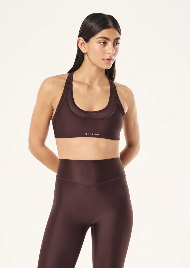 PE Nation Fusion Sports Bra