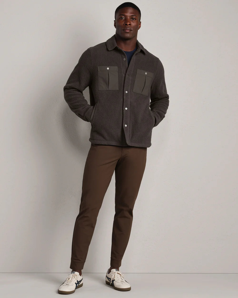 Rhone Fairbanks Fleece Shacket