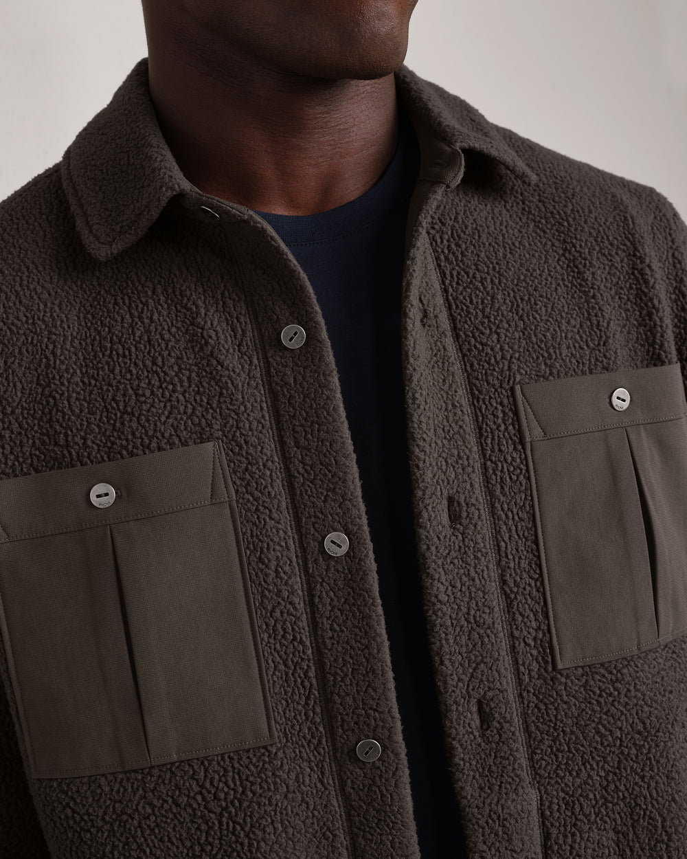 Rhone Fairbanks Fleece Shacket