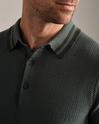Rhone Fine Knit Sweater Polo