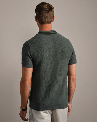 Rhone Fine Knit Sweater Polo