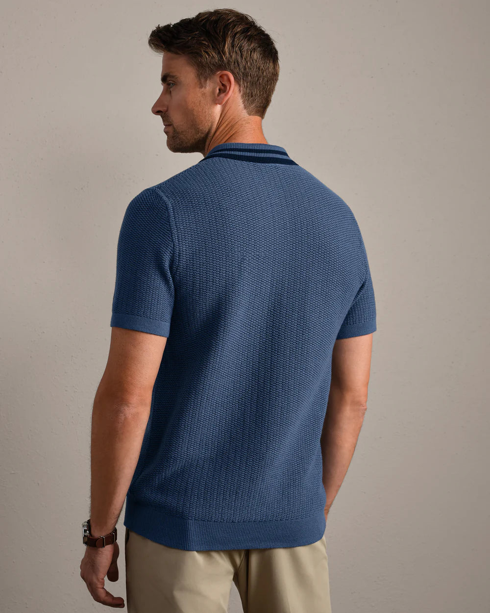 Rhone Fine Knit Sweater Polo